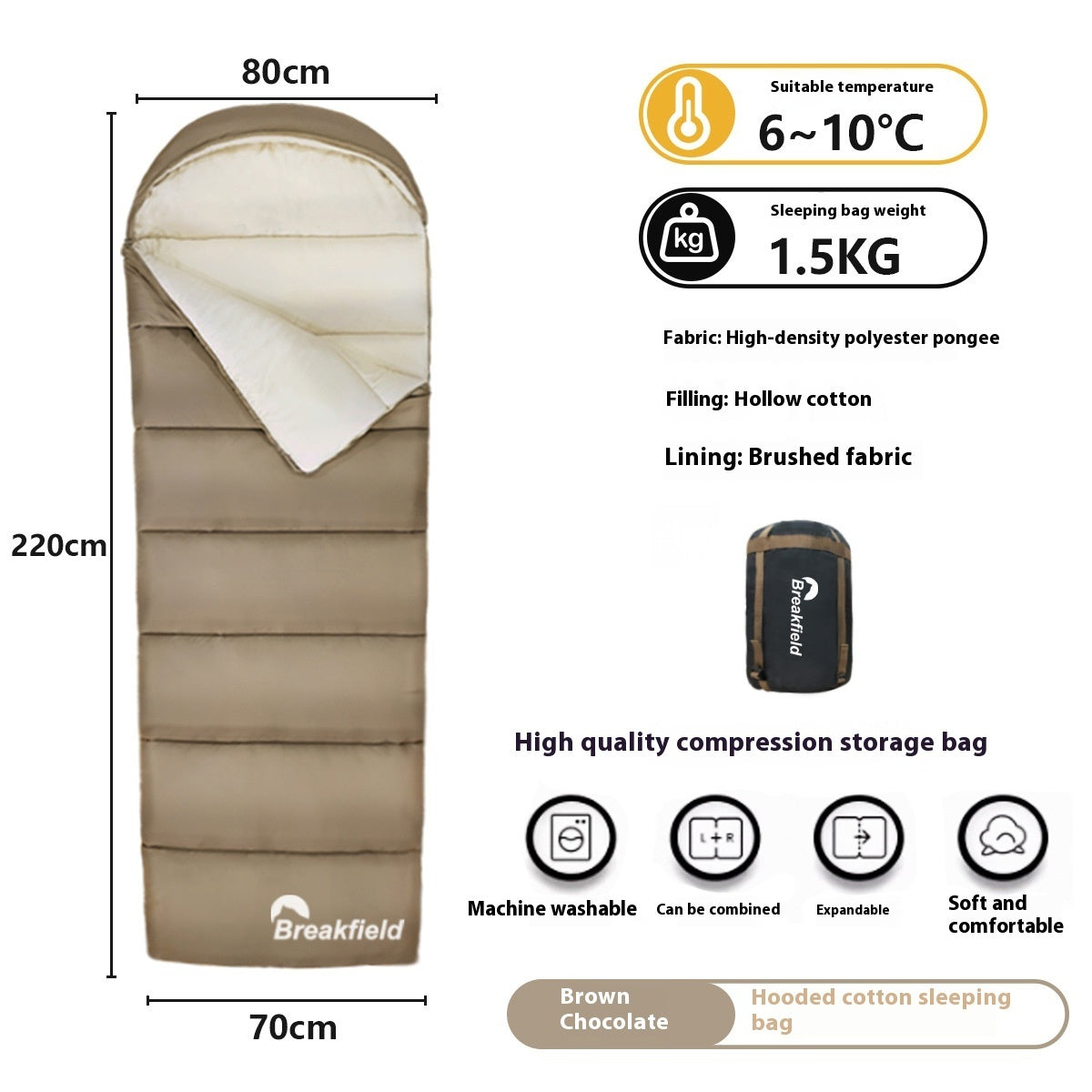 Discover the Ultimate Comfort: Waterproof Cotton Sleeping Bag