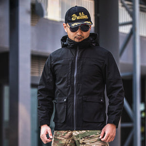 Fashion Simple Men's Outdoor Camouflage Jacket