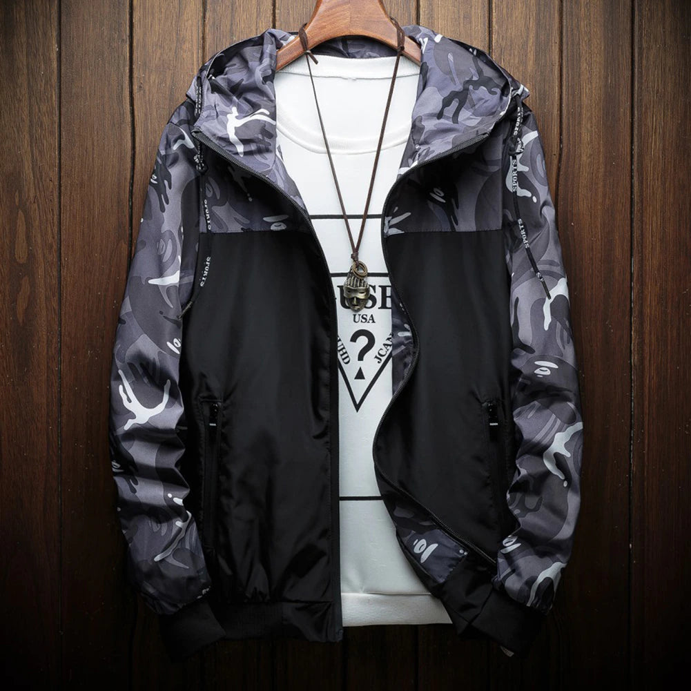 Fashion Camouflage Jacket Casual