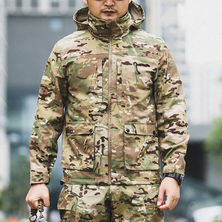 Fashion Simple Men's Outdoor Camouflage Jacket