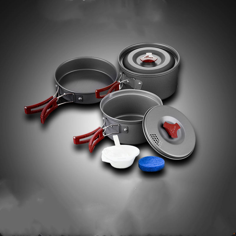 Picnic cookware set camping pot set