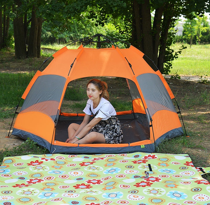 Double-Layer Outdoor Camping Rain Tent