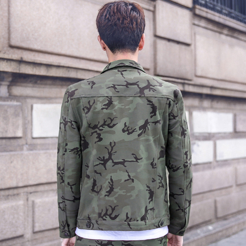 Camouflage Jacket Men's Handsome