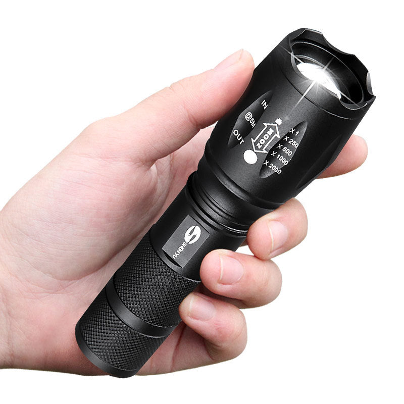 Aluminum Alloy Strong Light Flashlight