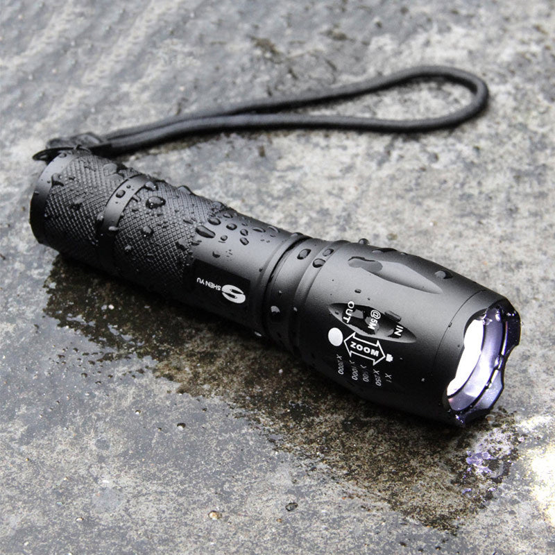 Aluminum Alloy Strong Light Flashlight