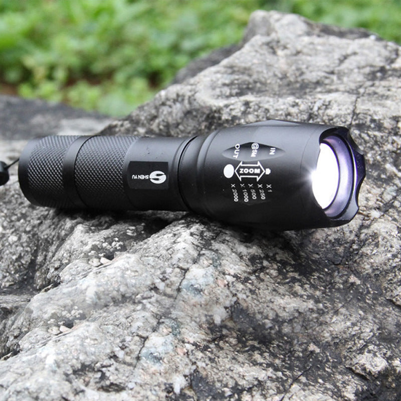 Aluminum Alloy Strong Light Flashlight