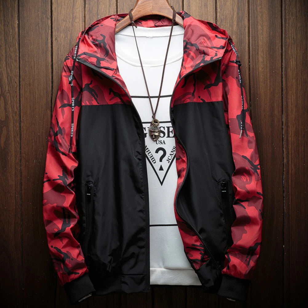 Fashion Camouflage Jacket Casual