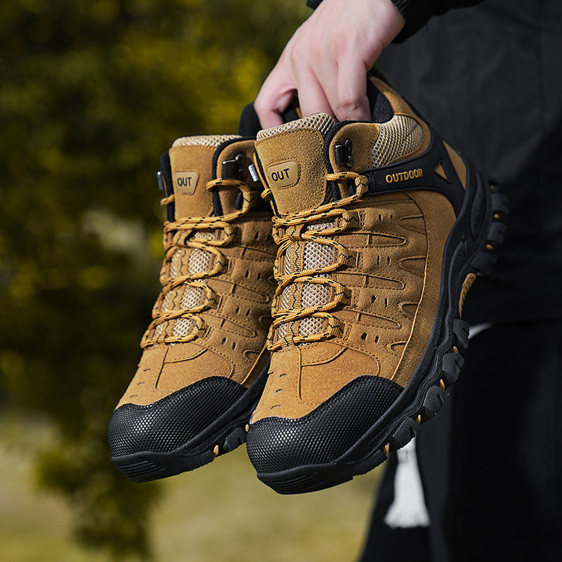 Plus Size Hiking Shoes Men's