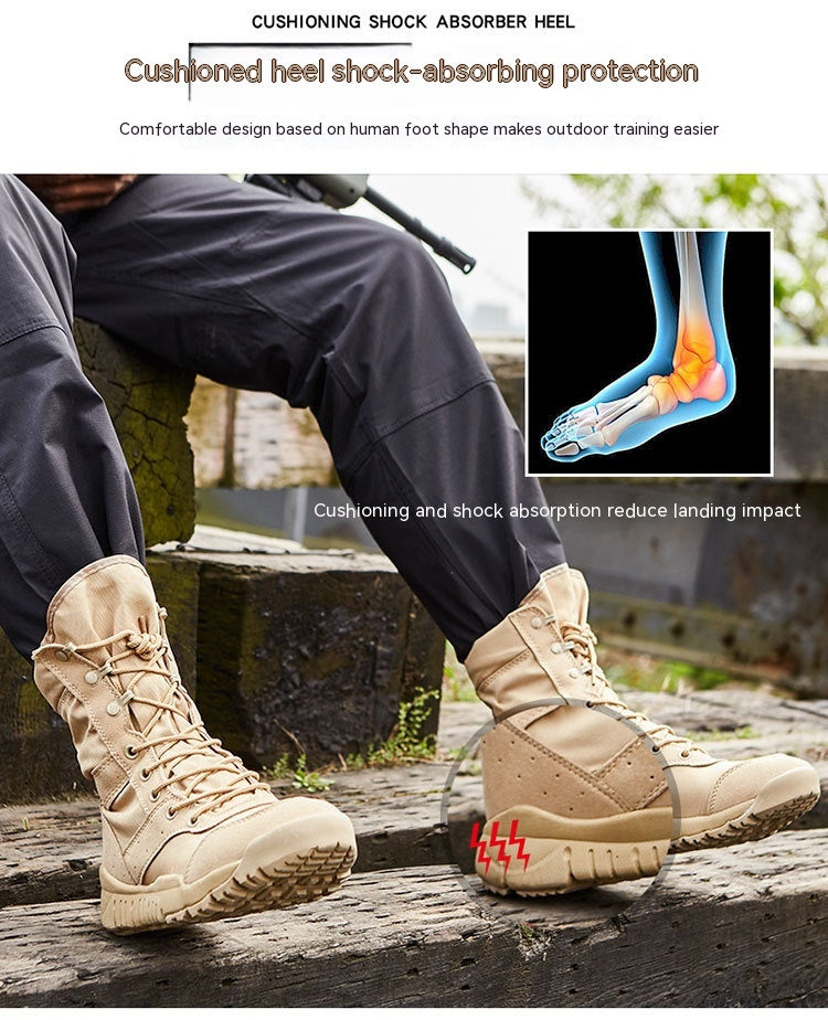 Summer Yulong Combat Boots Outdoor