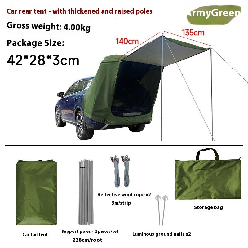 Outdoor Sun-proof Rainproof Rear Tent