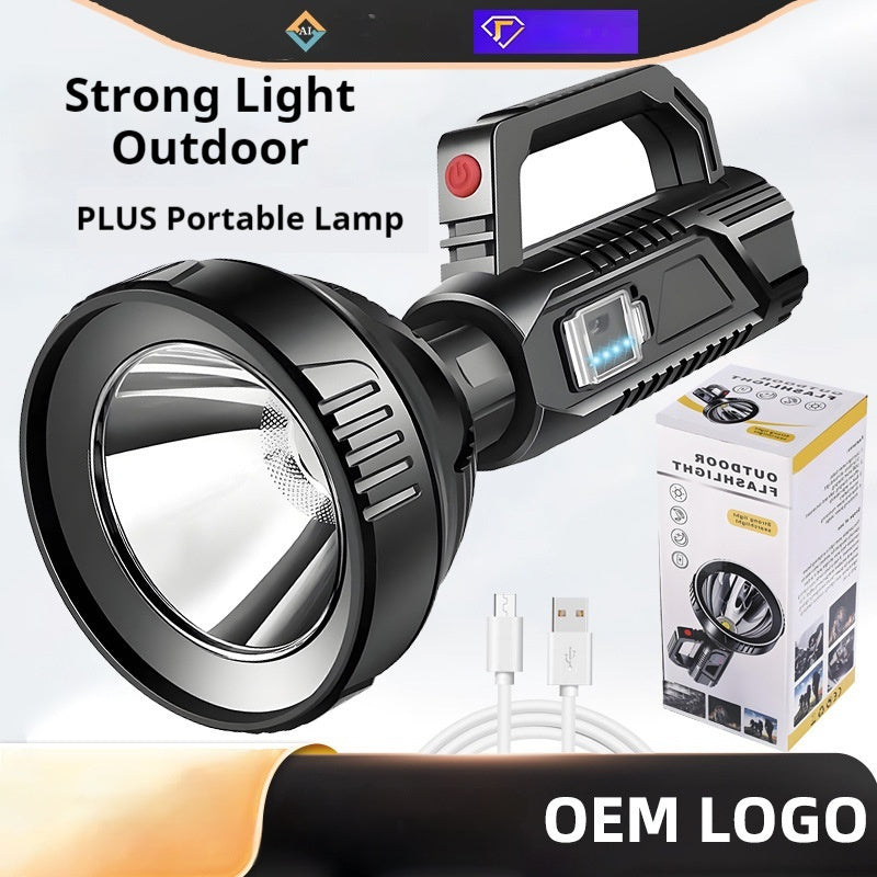 Outdoor Rechargeable Ultra-Bright Flashlight