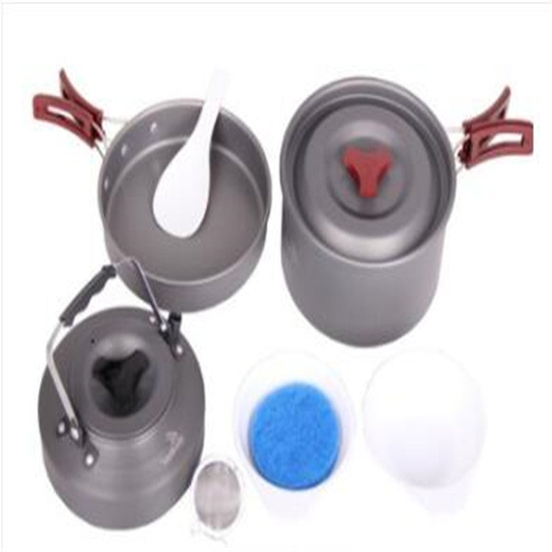 Picnic cookware set camping pot set