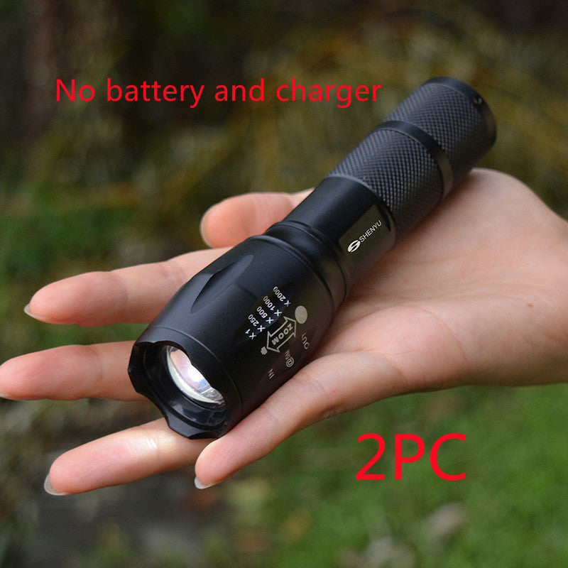 Aluminum Alloy Strong Light Flashlight
