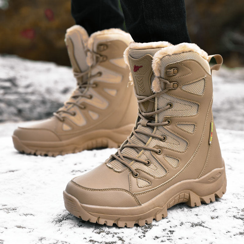 Men's high-top hiking shoes