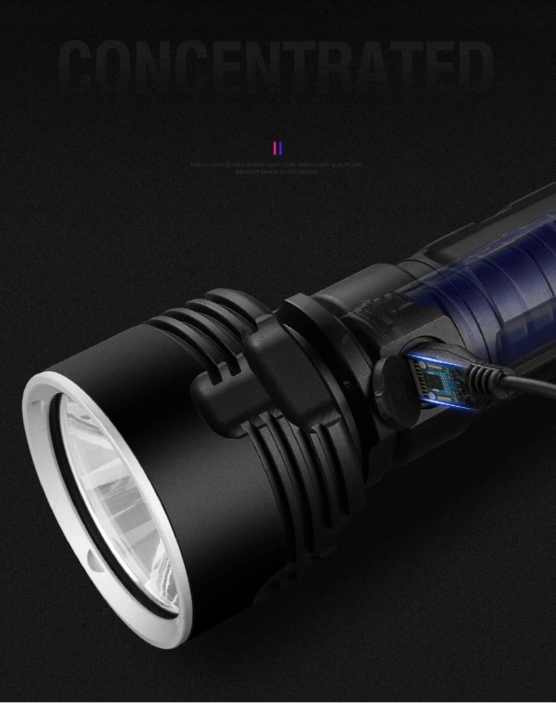 Strong Flashlight Focusing Led