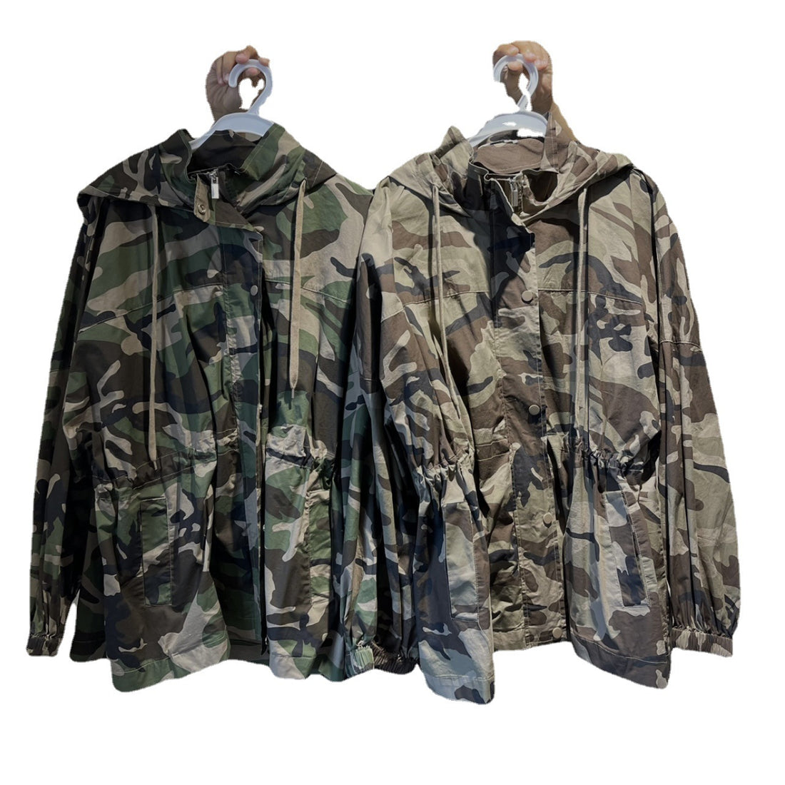 Women's Camouflage Windbreaker Jacket