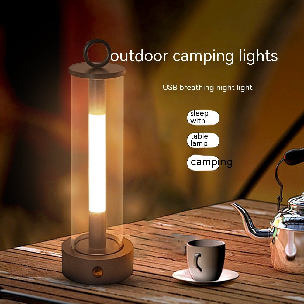 Simple Outdoor Camping Lantern USB Charging