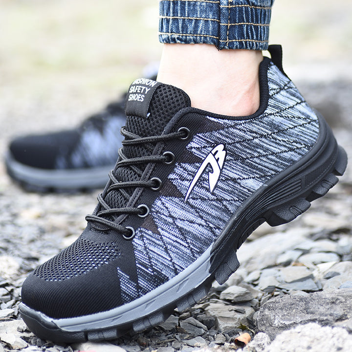 Breathable labor insurance shoes