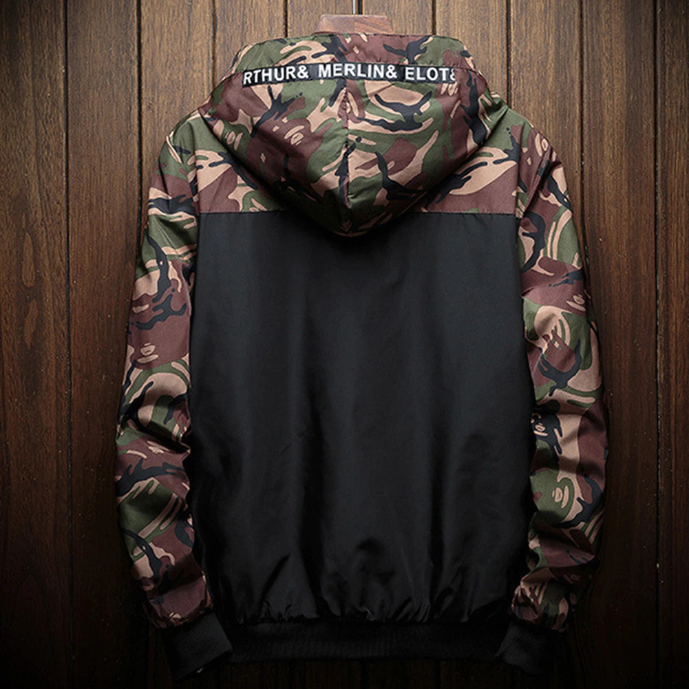 Fashion Camouflage Jacket Casual