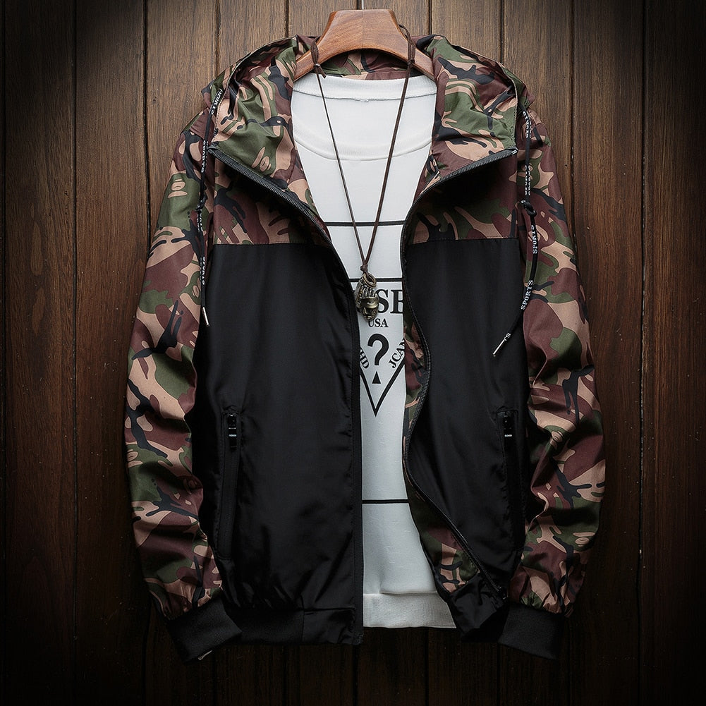 Fashion Camouflage Jacket Casual