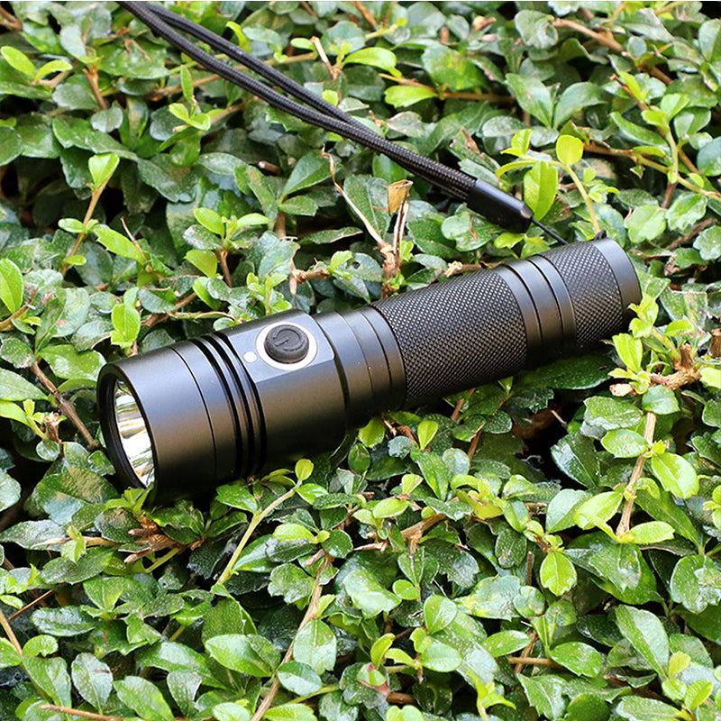Ultra-thick Aluminum Alloy USB Flashlight