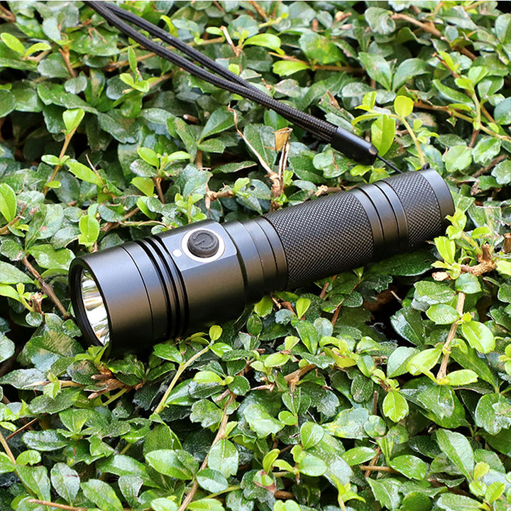 Ultra-thick Aluminum Alloy USB Flashlight