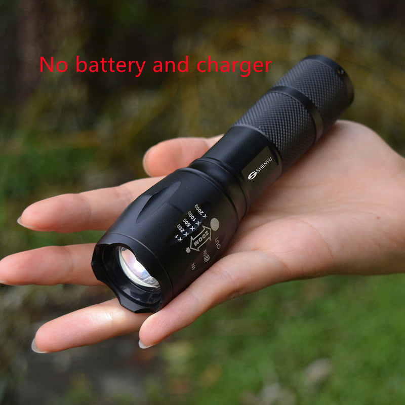 Aluminum Alloy Strong Light Flashlight