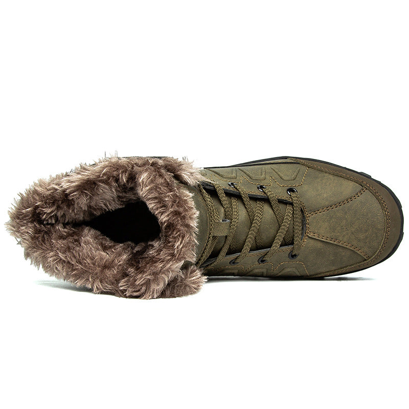 Warm High Top Outdoor Cotton Shoes