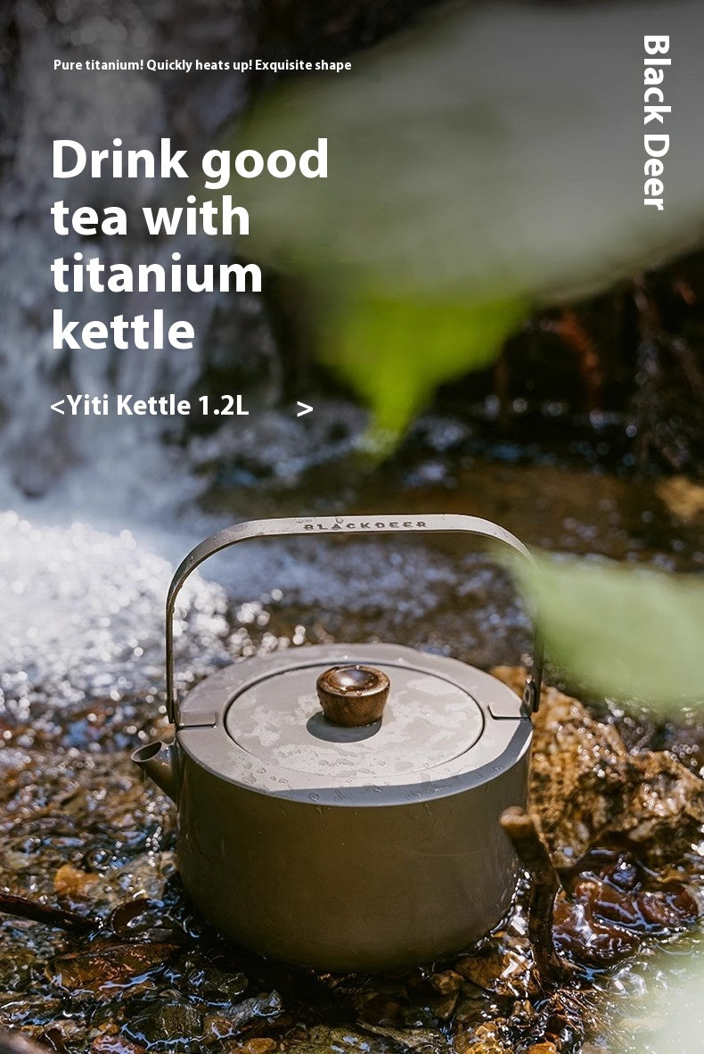 Outdoor Camping Outdoor Boiling Teapot