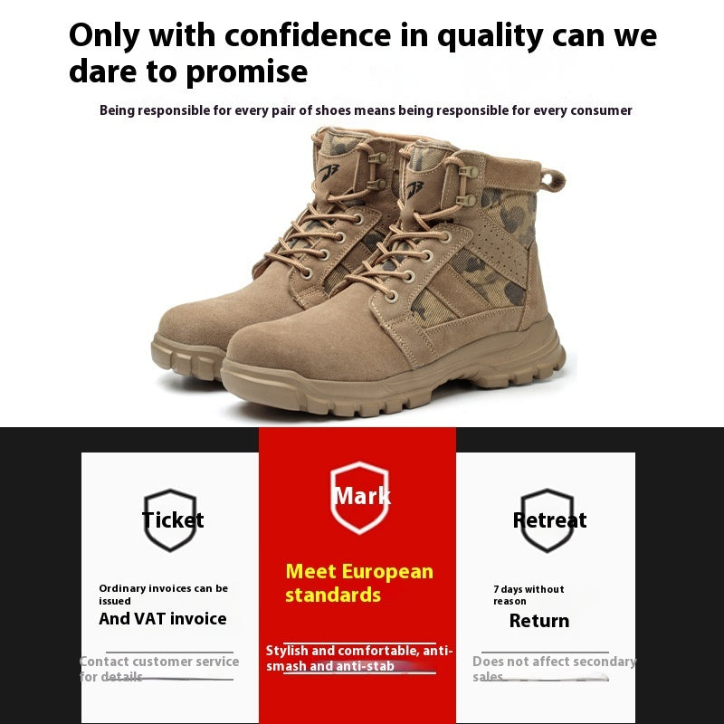 Outdoor Protective Combat Boots