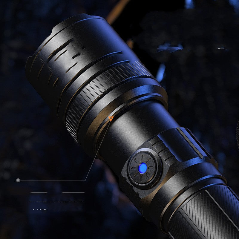 Aluminum Alloy Rechargeable Flashlight
