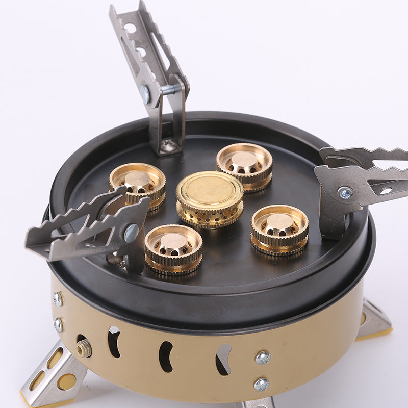 Portable Windproof Camping Cookout Gas