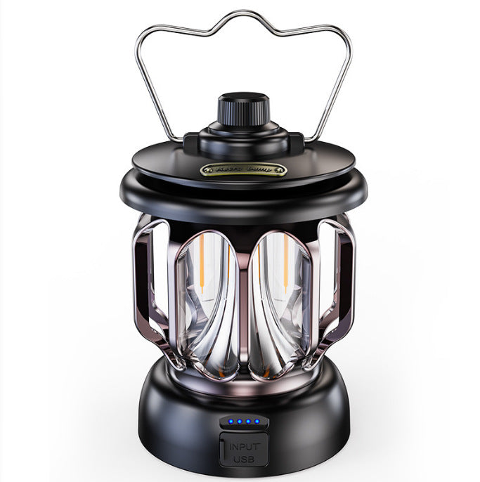 Outdoor Light LED Retro Horse Lantern
